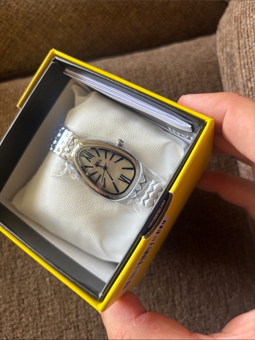 Silver Women's Teardrop Dial Bracelet Watch - Invicta